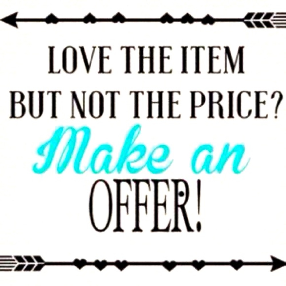 I’ll always take a reasonable offer and give good deals on bundles